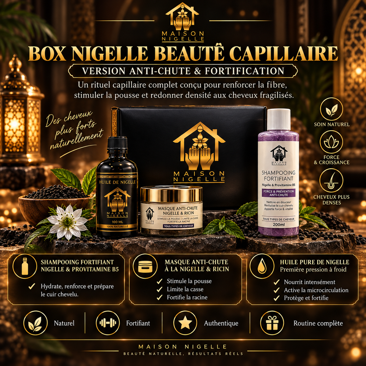 Box Nigelle Beauté Capillaire