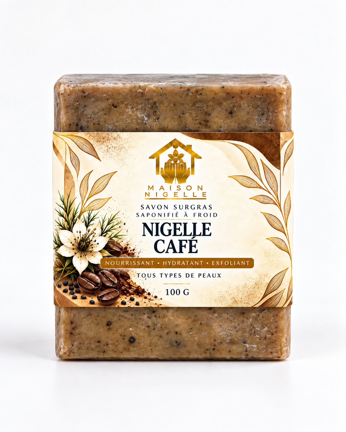 Savon de Nigelle au Café