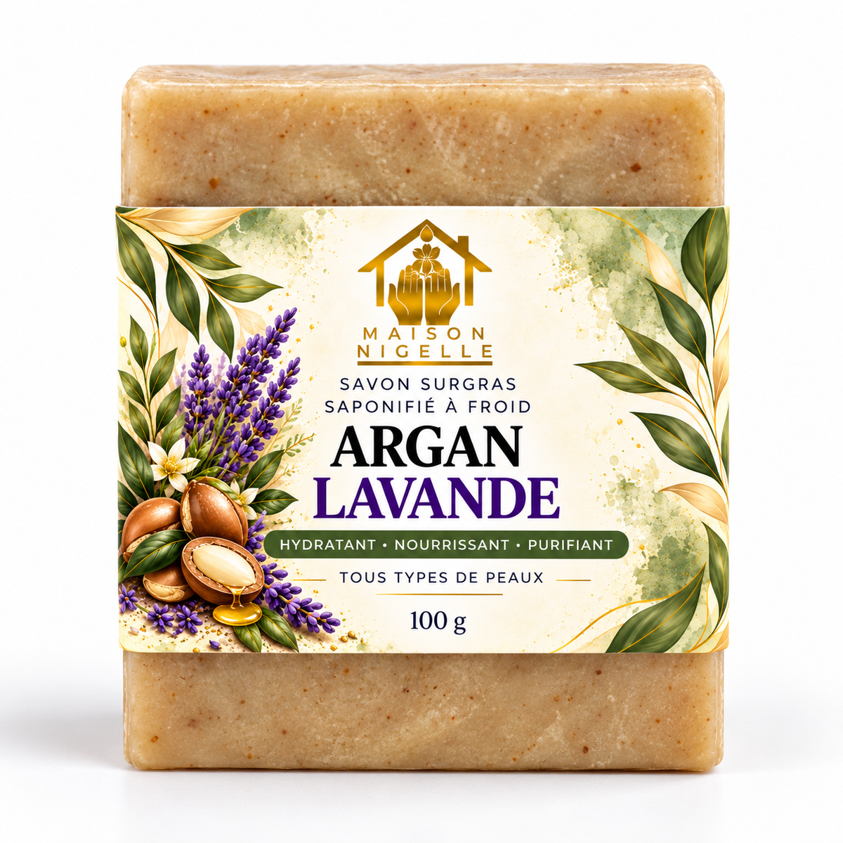 Savon à l'Argan & Lavande