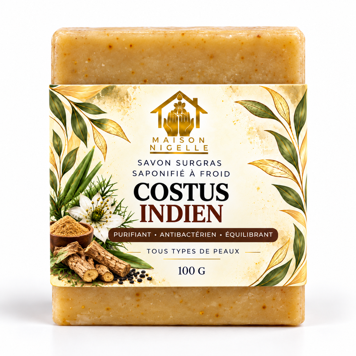 Savon au Costus Indien