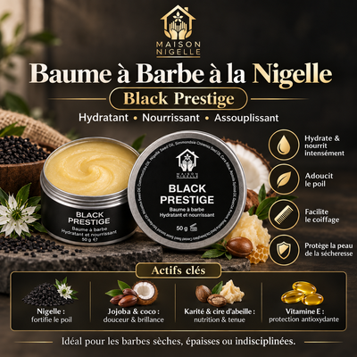 Baume à barbe à la Nigelle