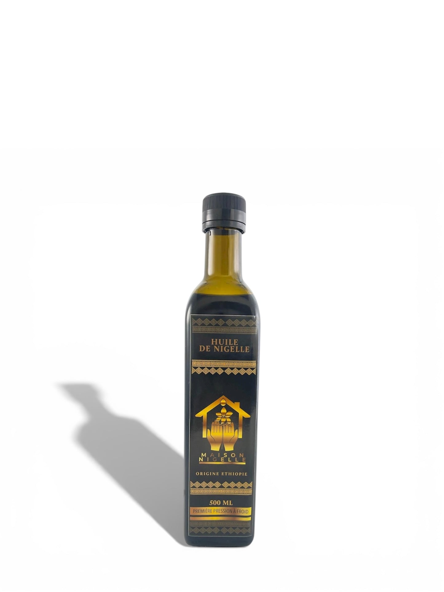 Huile de Nigelle d’Éthiopie – Première pression à froid, 100 % pure (500 ml)