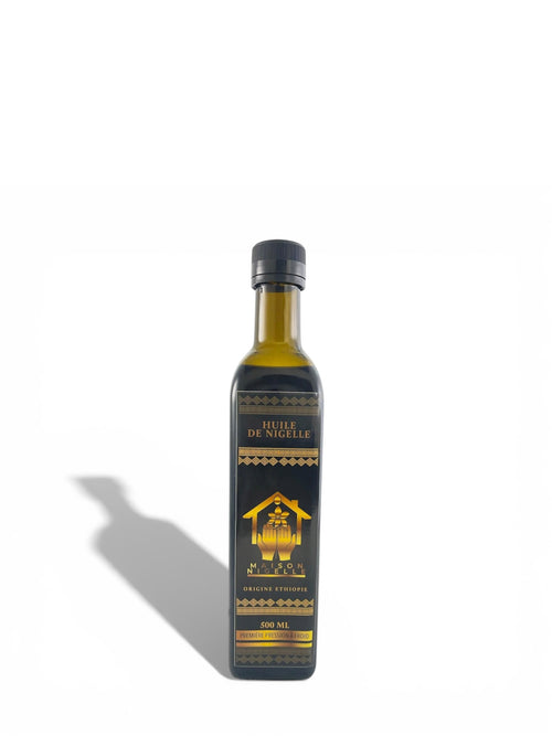 Huile de Nigelle d’Éthiopie – Première pression à froid, 100 % pure (500 ml)