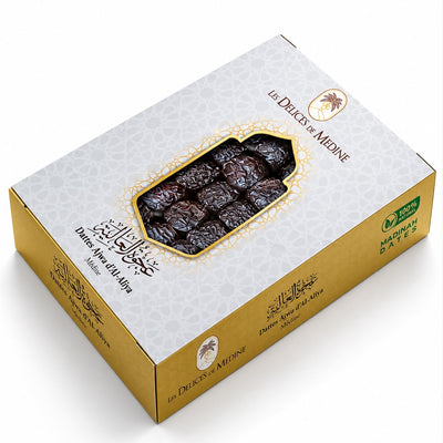 Dattes Ajwa d’Al-Aliya de Médine – Coffret 500 g