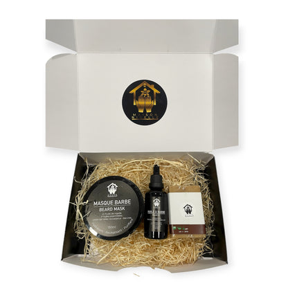 Box Nigelle Soin Barbe – Coffret naturel à la nigelle pour nettoyer, nourrir et fortifier la barbe