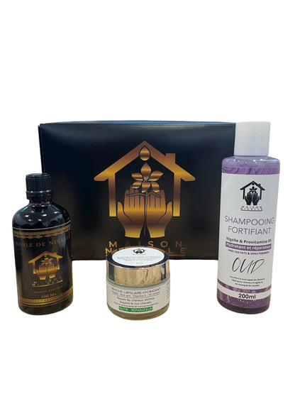 Box Nigelle Beauté Capillaire – Routine Complète Fortifiante & Réparatrice