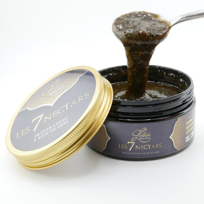 Les 7 Nectars Shifa – Préparation bien-être au miel & ingrédients naturels (300 g)