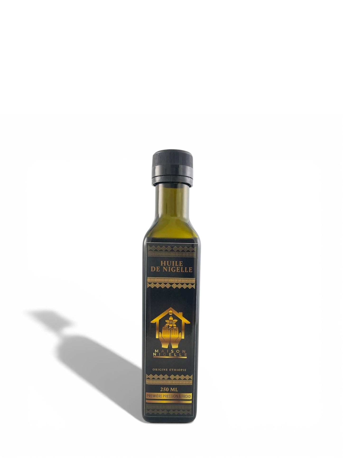 Huile de Nigelle d’Éthiopie – Première pression à froid, 100 % pure (250 ml)