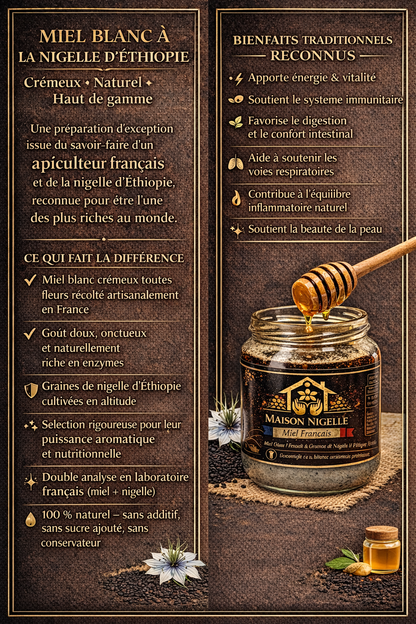 Miel à la Nigelle 1 kg