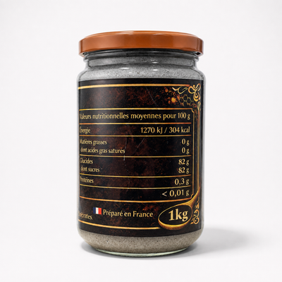 Miel Blanc Français à la Nigelle d’Éthiopie – Préparation Authentique 1 kg