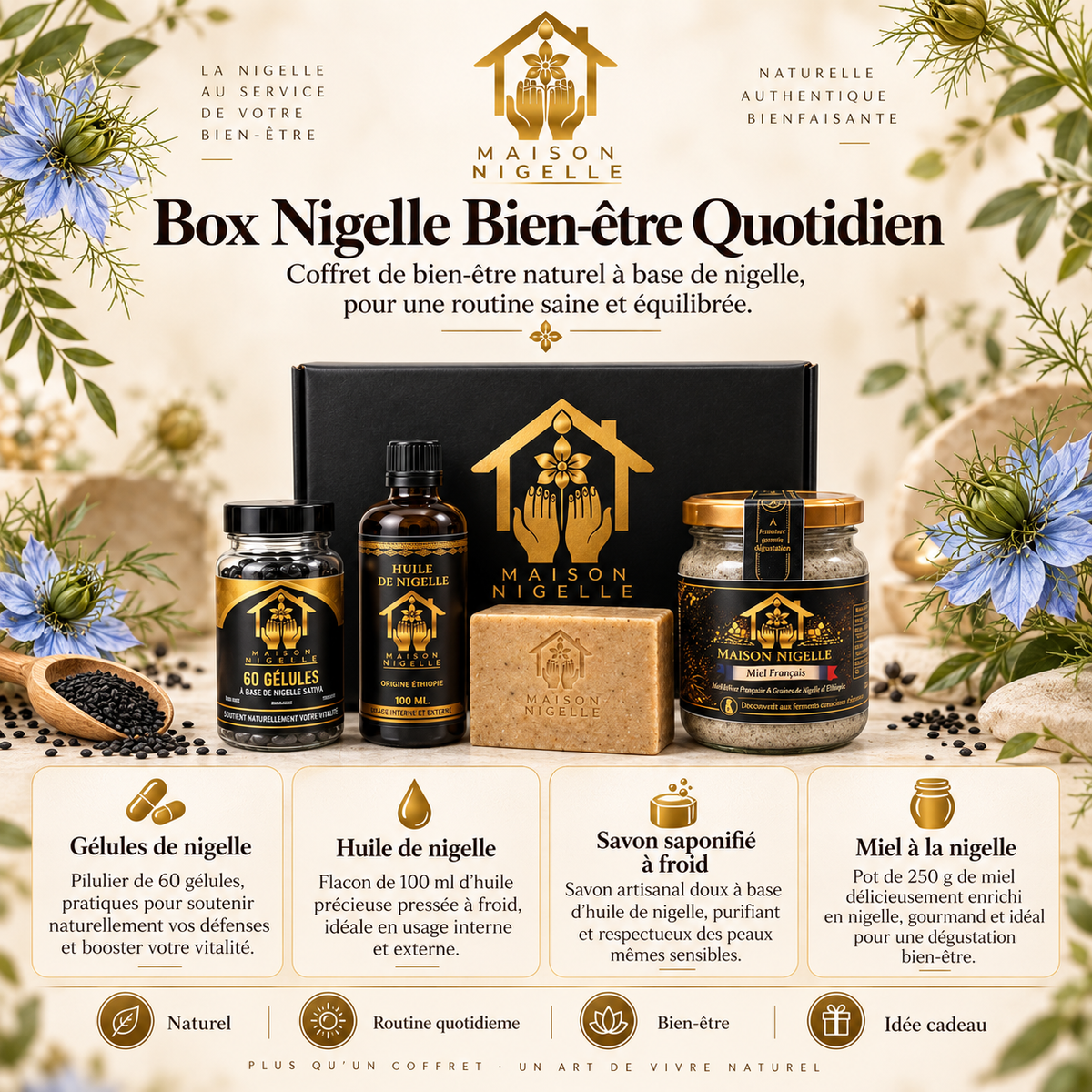 Box Nigelle Bien-être Quotidien