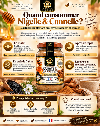 Miel au nigelle & cannelle