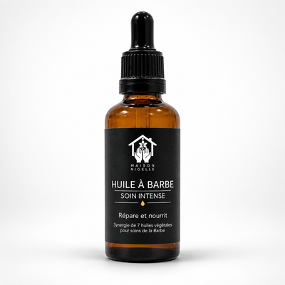 Huile à barbe à la nigelle soin intense