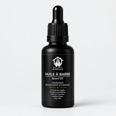 Huile à barbe à la nigelle
