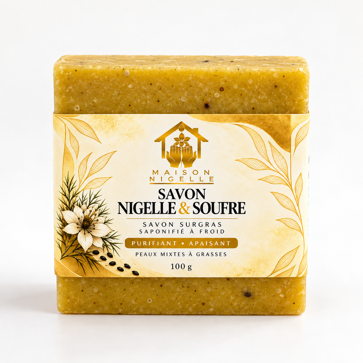 Savon de Nigelle au Soufre