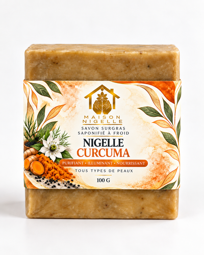 Savon Nigelle & Curcuma Surgras