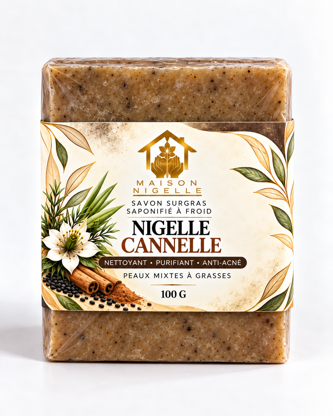Savon de Nigelle à la Cannelle