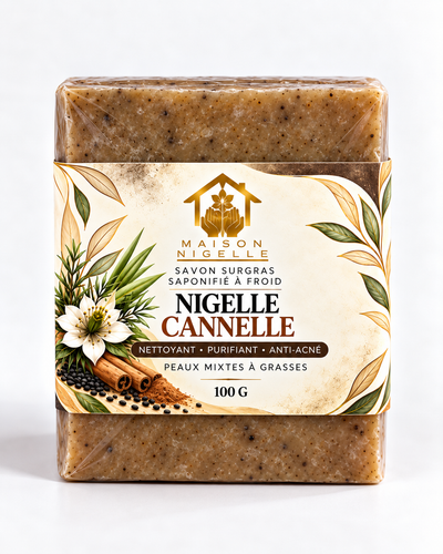 Savon de Nigelle à la Cannelle