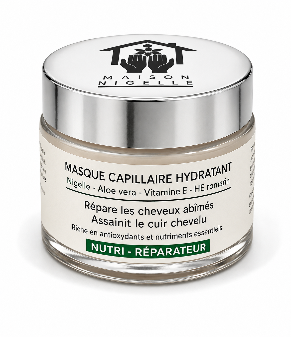 Masque Capillaire Hydratant à la Nigelle & Aloe Vera – Nutrition, Réparation et Brillance