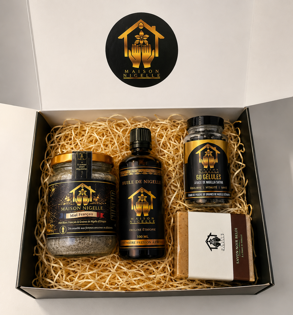 Box Nigelle Bien-être Quotidien – Coffret naturel à la nigelle pour santé, énergie & peau